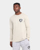 Majestic Athletic Raiders Levare Long Sleeve T-Shirt Snow Wash Pale