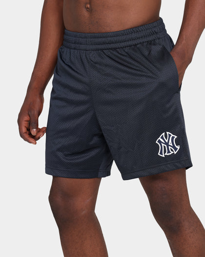 Majestic Athletic New York Yankees Basic Mesh Shorts Navy