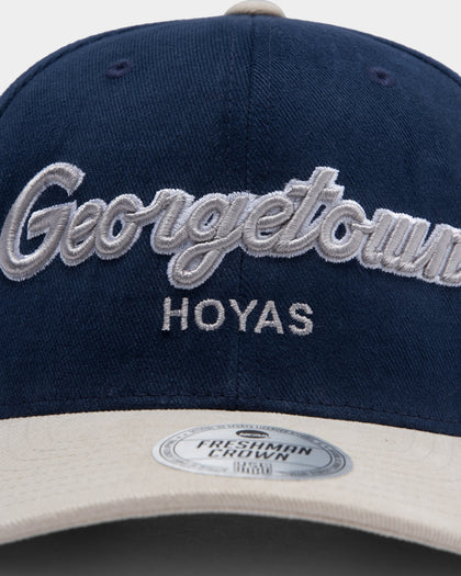 NATIONAL COLLEGIATE ATHLETIC ASSC Georgetown Hoyas Freshman Crown Snapback Navy