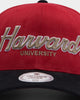 NATIONAL COLLEGIATE ATHLETIC ASSC Harvard University Freshman Crown Snapback Maroon