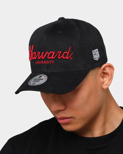 NATIONAL COLLEGIATE ATHLETIC ASSC Harvard Crimson Freshman Crown Snapback Black/Red