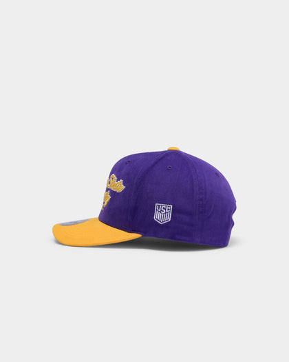 NATIONAL COLLEGIATE ATHLETIC ASSC LSU Tigers Freshman Crown Snapback Purple