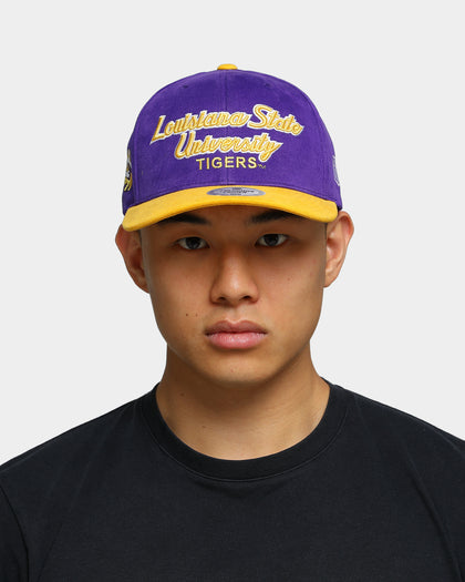 NATIONAL COLLEGIATE ATHLETIC ASSC LSU Tigers Freshman Crown Snapback Purple