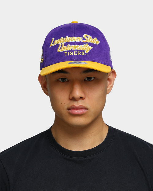 NATIONAL COLLEGIATE ATHLETIC ASSC LSU Tigers Freshman Crown Snapback Purple
