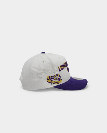NATIONAL COLLEGIATE ATHLETIC ASSC LSU Tigers Freshman Crown Snapback Off White