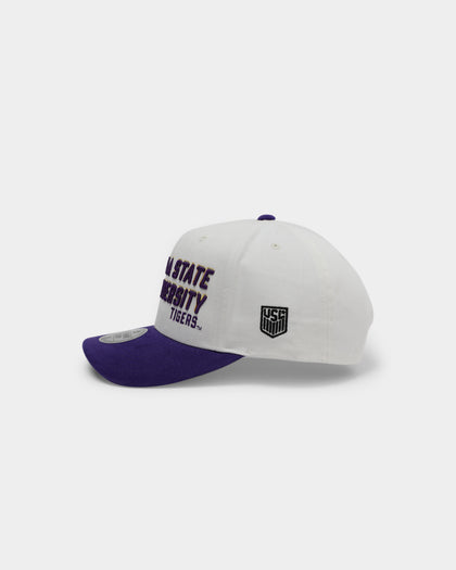 NATIONAL COLLEGIATE ATHLETIC ASSC LSU Tigers Freshman Crown Snapback Off White