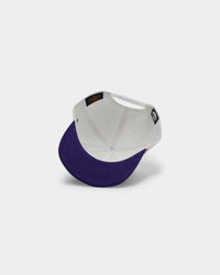 NATIONAL COLLEGIATE ATHLETIC ASSC LSU Tigers Freshman Crown Snapback Off White