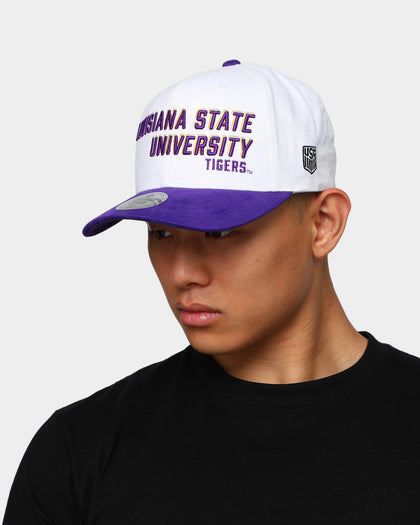 NATIONAL COLLEGIATE ATHLETIC ASSC LSU Tigers Freshman Crown Snapback Off White