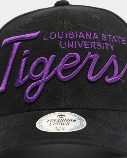 NATIONAL COLLEGIATE ATHLETIC ASSC LSU Tigers Freshman Crown Snapback Black/Purple