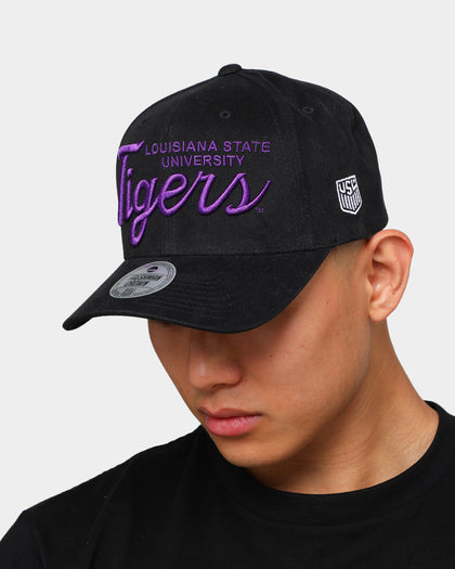 NATIONAL COLLEGIATE ATHLETIC ASSC LSU Tigers Freshman Crown Snapback Black/Purple