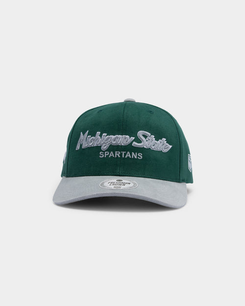 NATIONAL COLLEGIATE ATHLETIC ASSC Michigan State Spartans Freshman Crown Snapback Green