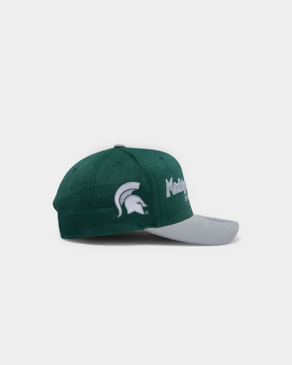 NATIONAL COLLEGIATE ATHLETIC ASSC Michigan State Spartans Freshman Crown Snapback Green