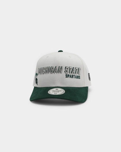 NATIONAL COLLEGIATE ATHLETIC ASSC Michigan State Spartans Freshman Crown Snapback Off White