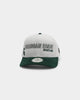 NATIONAL COLLEGIATE ATHLETIC ASSC Michigan State Spartans Freshman Crown Snapback Off White