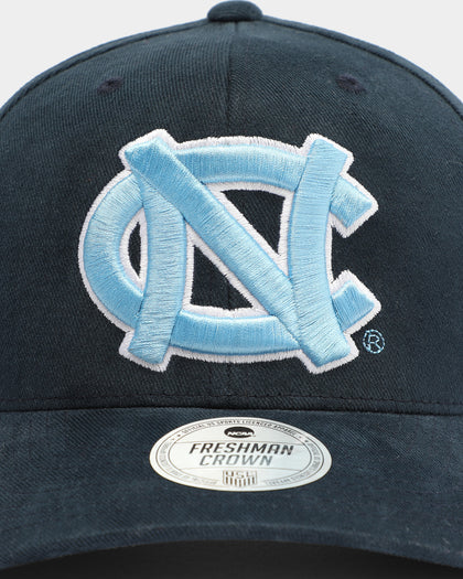 NATIONAL COLLEGIATE ATHLETIC ASSC UNC Tar Heels Freshman Crown OG Logo Snapback Navy