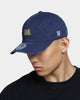 NATIONAL COLLEGIATE ATHLETIC ASSC Michigan Wolverines Small Team Crest Dad Hat Strapback Washed Navy