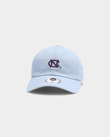 NATIONAL COLLEGIATE ATHLETIC ASSC North Carolina Tar Heels Small Team Crest Dad Hat Strapback Washed Carolina