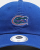 NATIONAL COLLEGIATE ATHLETIC ASSC Florida Gators Small Team Crest Dad Hat Strapback Washed Royal