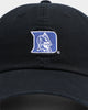 NATIONAL COLLEGIATE ATHLETIC ASSC Duke University Small Team Crest Dad Hat Strapback Washed Black