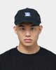 NATIONAL COLLEGIATE ATHLETIC ASSC Duke University Small Team Crest Dad Hat Strapback Washed Black