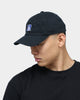 NATIONAL COLLEGIATE ATHLETIC ASSC Duke University Small Team Crest Dad Hat Strapback Washed Black