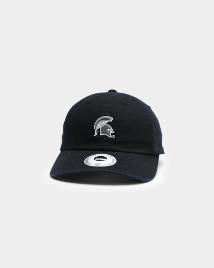 National Collegiate Athletic ASSC Michigan State Spartans Small Team Crest Dad Hat Strapback Washed Black