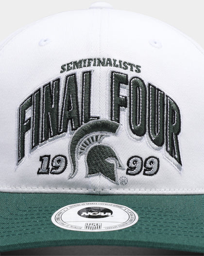 National Collegiate Athletic ASSC Michigan State Spartans Final Four Snapback White