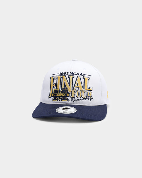 National Collegiate Athletic ASSC Michigan Wolverines Final Four Snapback White