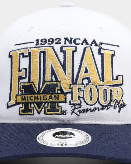National Collegiate Athletic ASSC Michigan Wolverines Final Four Snapback White