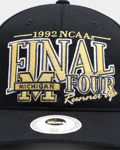 National Collegiate Athletic ASSC Michigan Wolverines Final Four Snapback Black