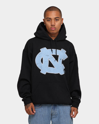 NATIONAL COLLEGIATE ATHLETIC ASSC UNC Tar Heels Team Crest Vintage Hoodie Vintage Black
