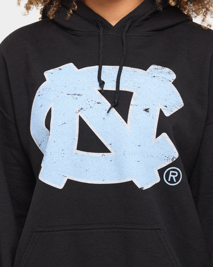 NATIONAL COLLEGIATE ATHLETIC ASSC UNC Tar Heels Team Crest Vintage Hoodie Vintage Black