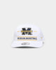 National Collegiate Athletic Association Michigan Basketball Stacked Pro Golfer Snapback White