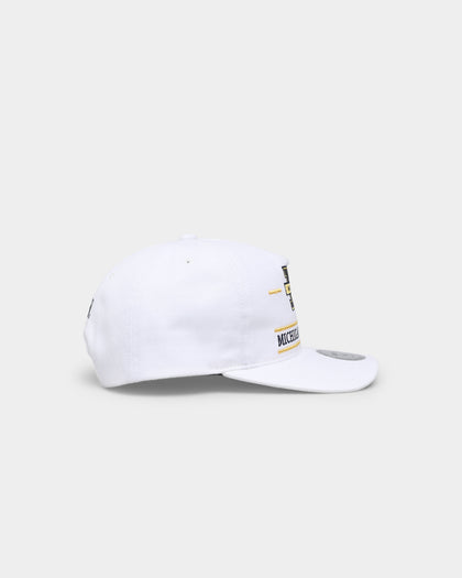 National Collegiate Athletic Association Michigan Basketball Stacked Pro Golfer Snapback White