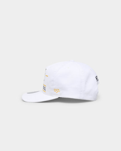 National Collegiate Athletic Association Michigan Basketball Stacked Pro Golfer Snapback White