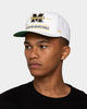 National Collegiate Athletic Association Michigan Basketball Stacked Pro Golfer Snapback White