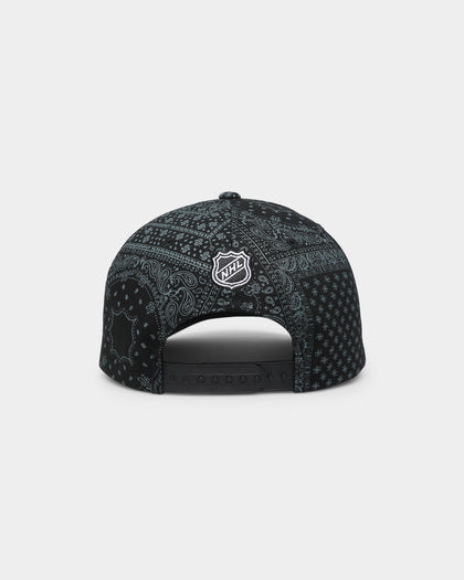 Majestic Athletic Los Angeles Kings Paisley Crest Pro-Crown Snapback Black