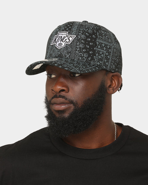 Majestic Athletic Los Angeles Kings Paisley Crest Pro-Crown Snapback Black