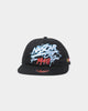 NASCAR Lightning Classic Pinch Snapback Black