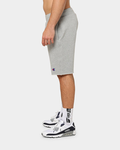 Champion Men's Rev Weave Cut Off Short Oxford Heather