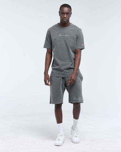Champion Rev Weave Dyed Washed Short Vertigo Grey