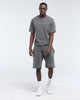 Champion Rev Weave Dyed Washed Short Vertigo Grey
