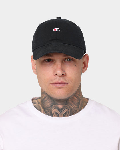 Champion C Life Vintage Strapback Cap Black