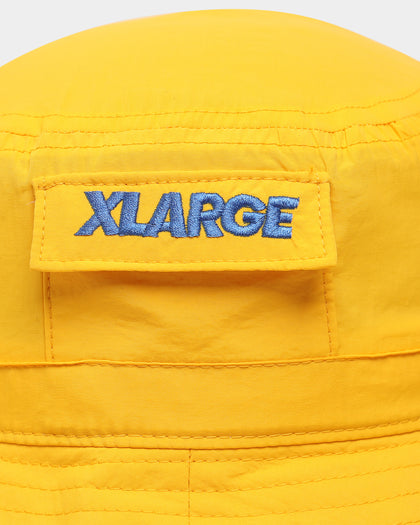X-LARGE Nylon Stash Bucket Hat Orange/Blue