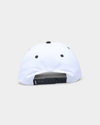 XLARGE Slanted Logo Snapback Black/White