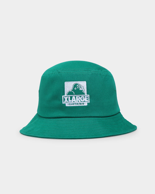 X LARGE 91 Bucket Hat Bottle/White