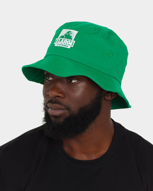 X LARGE 91 Bucket Hat Bottle/White