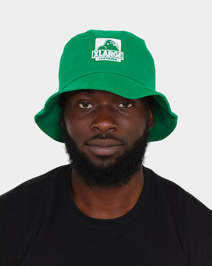 X LARGE 91 Bucket Hat Bottle/White