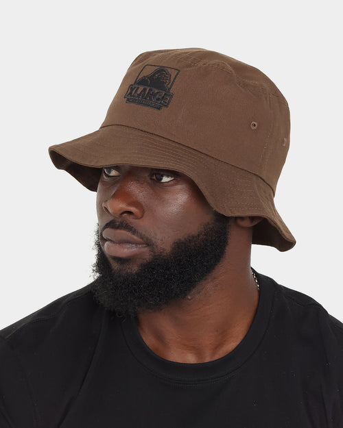 X LARGE 91 Bucket Hat Brown/Black
