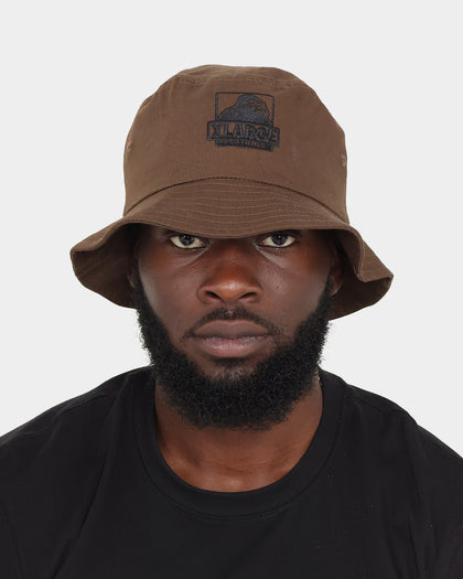 X LARGE 91 Bucket Hat Brown/Black